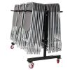 Spaceforme Zlite 60 Straight Back Folding Chair and Trolley Bundle