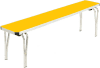 Gopak Contour 25 Stacking Bench - (W) 1520 x (D) 254mm - Yellow