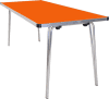 Gopak Contour 25 Plus Folding Table - (W) 1830 x (D) 480mm - Orange