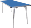 Gopak Contour 25 Plus Folding Table - (W) 1830 x (D) 480mm - Azure