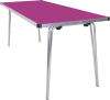Gopak Contour 25 Folding Table - (W) 1830 x (D) 685mm - Fuchsia