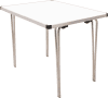 Gopak Contour 25 Folding Table - (W) 915 x (D) 760mm - White