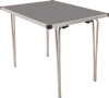 Gopak Contour 25 Plus Folding Table - (W) 915 x (D) 685mm - Storm