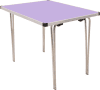 Gopak Contour 25 Plus Folding Table - (W) 915 x (D) 610mm - Lilac
