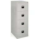 Bisley Contract 4 Drawer Steel Filing Cabinet 1321mm