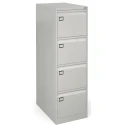 Bisley Executive 4 Drawer Steel Filing Cabinet