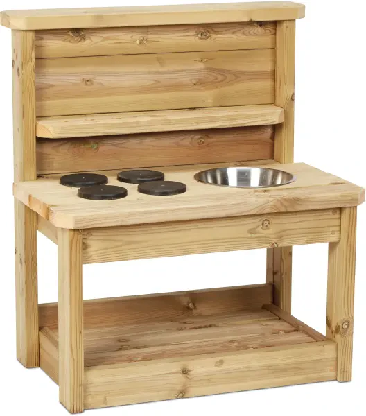 Millhouse Small Mud Kitchen Plus Mud Kitchen Kit