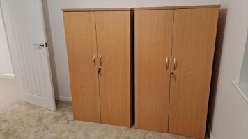 Dams Double Door Cupboard with 3 Shelves - 1440mm High