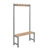 Probe Cloakroom Single Sided Hook Bench 1000 x 350mm