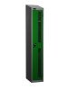 Probe Single Compartment Vision Panel Single Nest Locker - 1780 x 305 x 305mm - Green (RAL 6018)