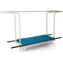 Titan Exam Desk Trolley - 40 Polypropylene Desk Capacity