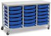 Monarch 18 Shallow Tray Unit - Blue