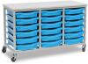 Monarch 18 Shallow Tray Unit - Cyan