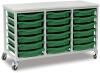 Monarch 18 Shallow Tray Unit - Green