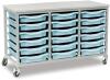 Monarch 18 Shallow Tray Unit - Light Blue