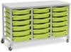 Monarch 18 Shallow Tray Unit - Lime