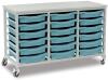 Monarch 18 Shallow Tray Unit - Metal Blue