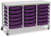 Monarch 18 Shallow Tray Unit - Purple