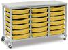 Monarch 18 Shallow Tray Unit - Yellow