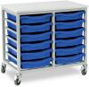 Monarch 12 Shallow Tray Unit - Blue