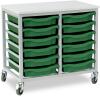 Monarch 12 Shallow Tray Unit - Green