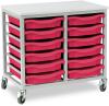 Monarch 12 Shallow Tray Unit - Pink