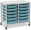 Monarch 12 Shallow Tray Unit - Metal Blue