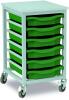 Monarch 6 Shallow Tray Unit - Green