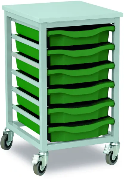 Monarch 6 Shallow Tray Unit - Green