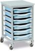 Monarch 6 Shallow Tray Unit - Light Blue