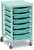 Monarch 6 Shallow Tray Unit - Metal Blue