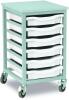 Monarch 6 Shallow Tray Unit - White