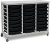 Monarch 24 Shallow Tray Unit - Black