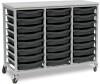 Monarch 24 Shallow Tray Unit - Dark Grey