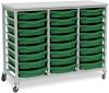 Monarch 24 Shallow Tray Unit - Green