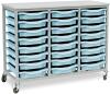 Monarch 24 Shallow Tray Unit - Light Blue