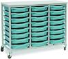 Monarch 24 Shallow Tray Unit - Metal Blue