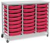 Monarch 24 Shallow Tray Unit - Pink