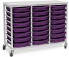 Monarch 24 Shallow Tray Unit - Purple