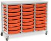 Monarch 24 Shallow Tray Unit - Tangerine