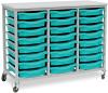 Monarch 24 Shallow Tray Unit - Turquoise