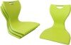Spaceforme EN Bob Floor Chair - Lime Green