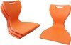 Spaceforme EN Bob Floor Chair - Mandarin Orange