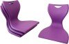 Spaceforme EN Bob Floor Chair - Velvet Purple
