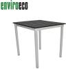 Gopak Enviro Eco Jet Black Outdoor Table - 900mm x 900mm