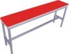 Gopak Enviro High Dining Bench - (W) 1600 x (D) 330mm - Poppy Red