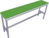 Gopak Enviro High Dining Bench - (W) 1600 x (D) 330mm - Pea Green