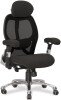 Nautilus Ergo Luxury Mesh 24 Hour Executive Chair - Black