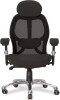 Nautilus Ergo Luxury Mesh 24 Hour Executive Chair - Black