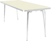 Gopak Economy Folding Table - (W) 1830 x (D) 685mm - Vanilla
